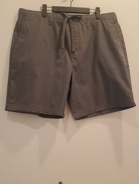 Banana Republic Men's Gray Drawstring Pull On Shorts